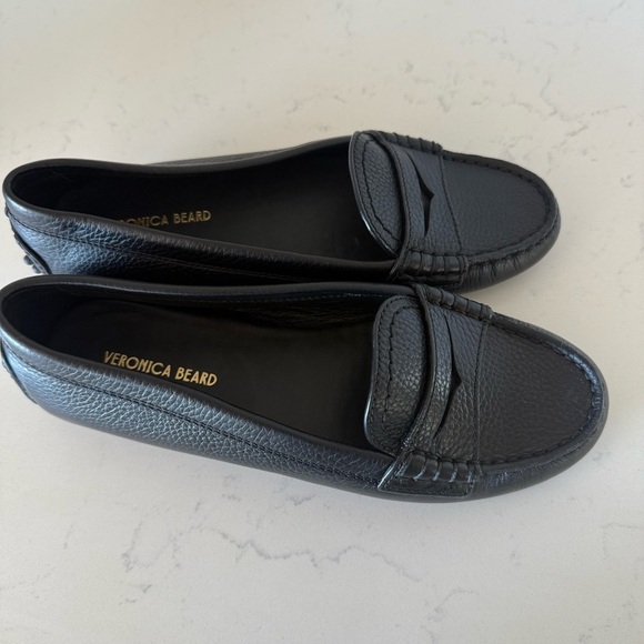 New Veronica Beard Jia Driving Loafers in black Leather Size: 6 - Picture 3 of 4